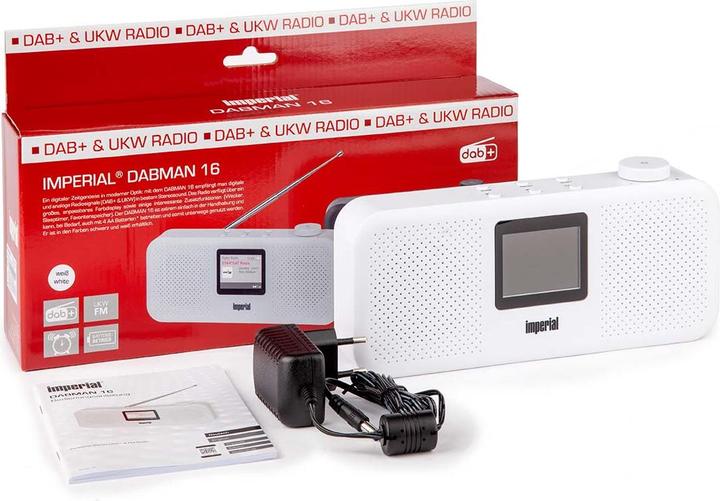 Immagine prodotto Imperial DABMAN 16 (FM, DAB, VHF)