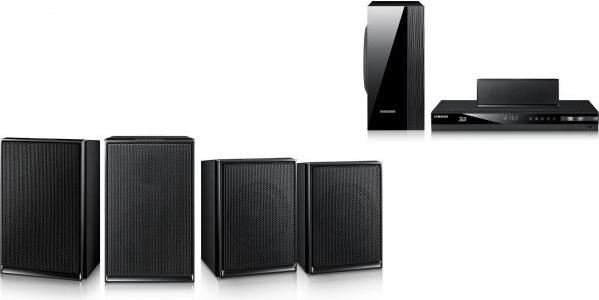 Actual product image Samsung HT-E4500, 5.1 Blu-ray home cinema, 1000W, 3D, DLNA (1 W)