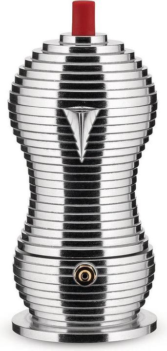 Actual product image Alessi Pulcina espresso machine suitable for induction (6 T.)