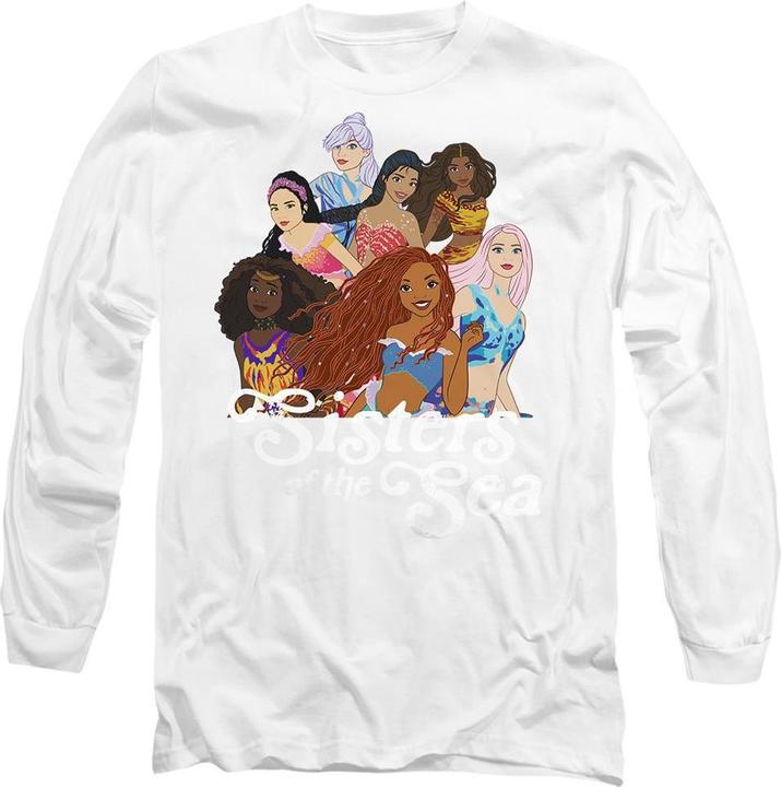 Immagine prodotto The Little Mermaid Sisters Of The Sea Maglietta Ariel Adulto Unisex (L)