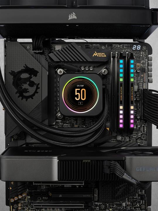 Actual product image Corsair Dominator (2 x 32GB, 6800 MHz, DDR5 RAM, DIMM)