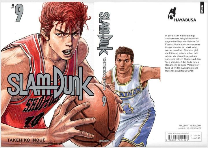 Actual product image Slam Dunk 9 (Takehiko Inoue, Martin Gericke, German)