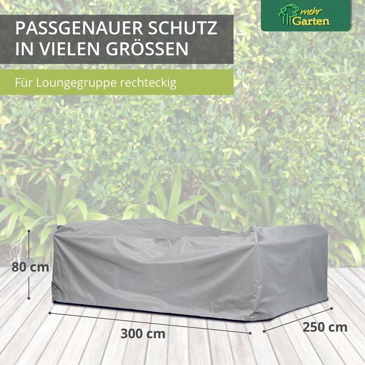 Produktbild Mehr Garten Schutzhülle für Gartensofa-Set rechteckig / quadratisch | 230 x 165 x 80 cm | po