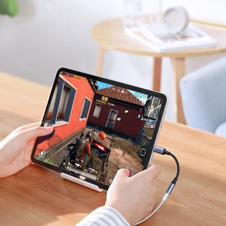 Actual product image Ugreen USB-C to 3.5mm adapter cable with DAC chip (USB Type C, 3.5mm jack)