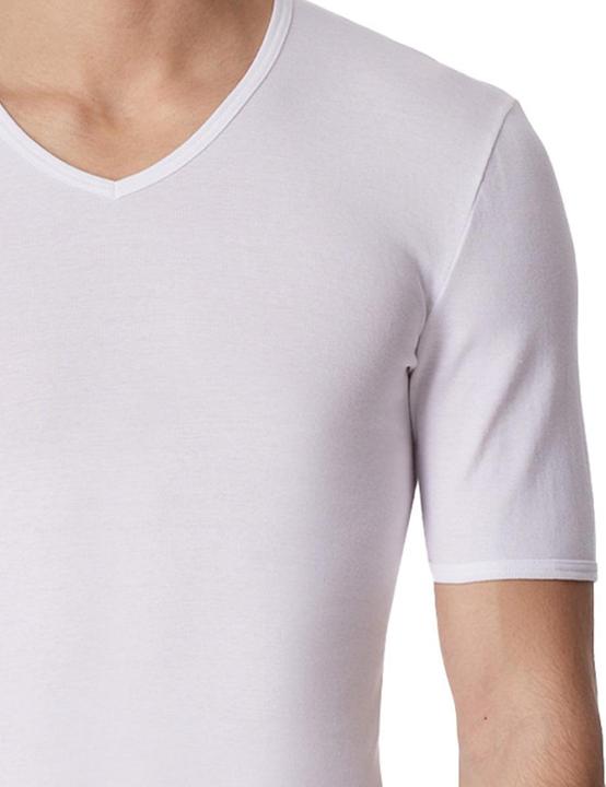 Produktbild Schiesser 3er Pack Original Classics Feinripp Unterhemd / Shirt Kurzarm (M)