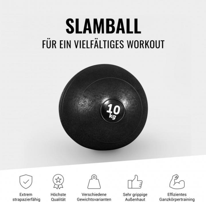 Produktbild Gorilla Sports Slamball Set (25 kg, 280 mm)