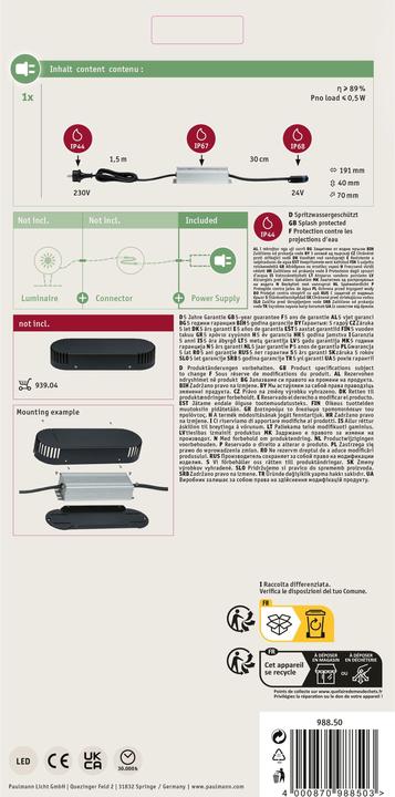 Productafbeelding Paulmann Plug & Shine Voeding