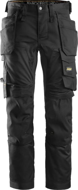 Productafbeelding Magni Snickers Workwear Heren 6241 Allround Stretch Broek, Zwart, 54 (54)
