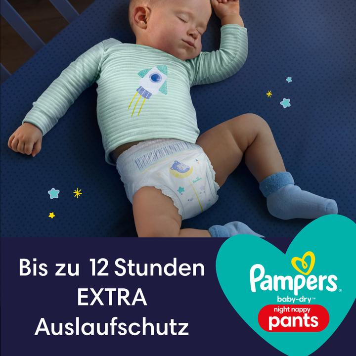 Produktbild Pampers Baby Dry Night Pants (Gr. 5, Tragepack, 36 Stück)