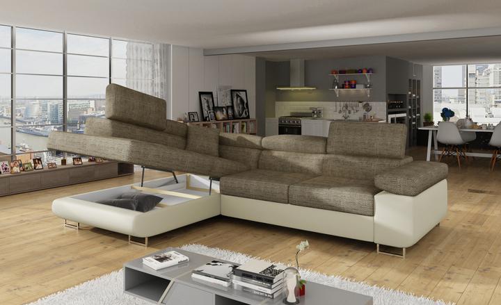 Actual product image ELTAP Anton (Corner sofa, 4-seater, Sofa bed)