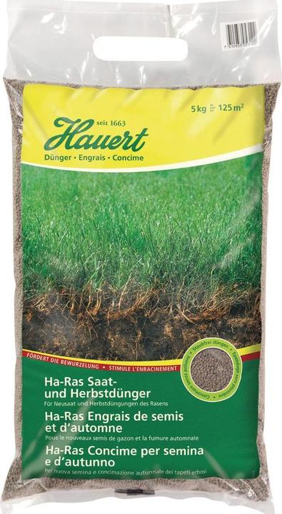 Image du produit Hauert Semences Ha-Ras et engrais d'automne (5 kg, 5 l)