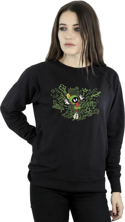 Image du produit Looney Tunes - Sweat ACME DOODLES MARVIN MARTIAN - Femme (S)