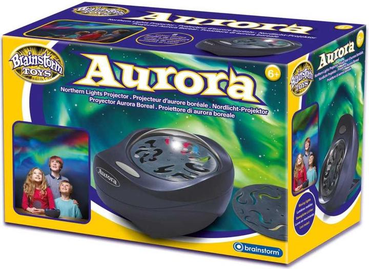Actual product image Brainstorm Aurora Northern Lights Projector & Night Light