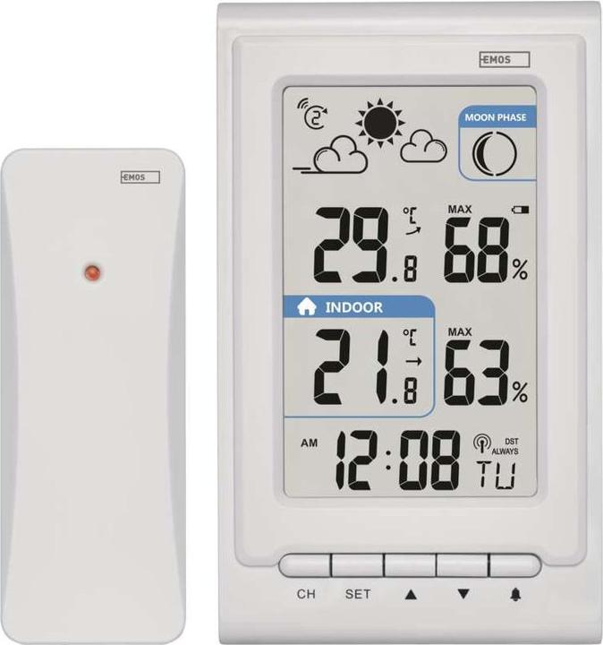 Actual product image Emos Wireless Digital Weather Station E0352
