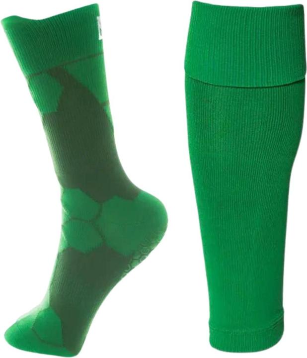 NovoSoxx Fussballstulpen und Socken Grösse 36-41 Grün Set Tubxx und GripSoxx (36 - 41)