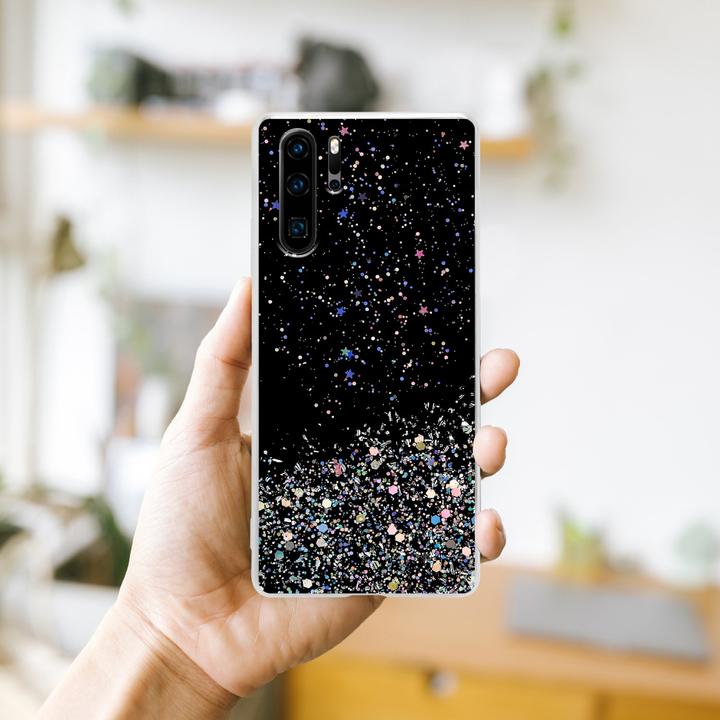Produktbild Cadorabo TPU Hülle mit Glitzer für Huawei P30 PRO (Huawei P30 Pro)