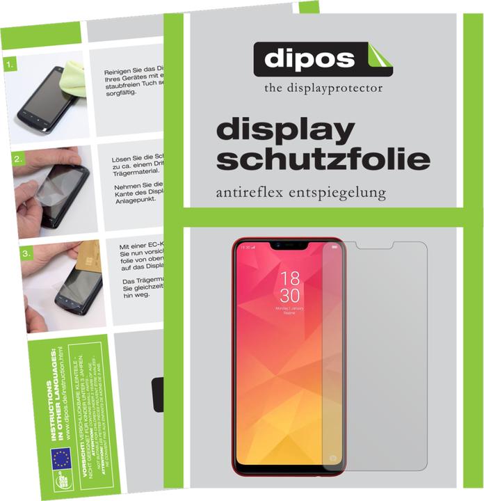 Produktbild Dipos Displayschutzfolie Antireflex (2 Stück, Realme 2)