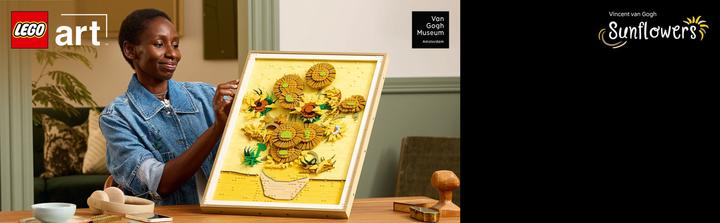 Immagine prodotto LEGO Vincent van Gogh - Girasoli (31215, LEGO DC, Set LEGO rari)