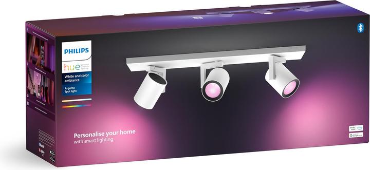 Productafbeelding Philips Wit & Kleur Ambiance Argenta (1050 lm, GU10)
