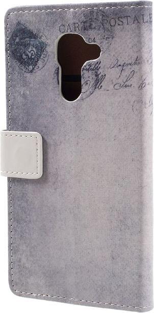 Produktbild MU Style Case aus Leder mit USA Flagge und Katze (Blackberry DTEK60)