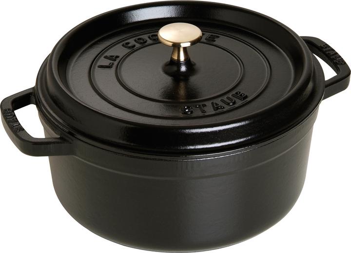 Staub Cocotte (26 cm, Pirofila + casseruola, Ghisa)