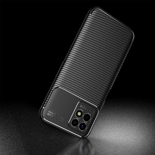 Actual product image MU Style Carbon Fiber TPU Softcase Series (Realme 8i)