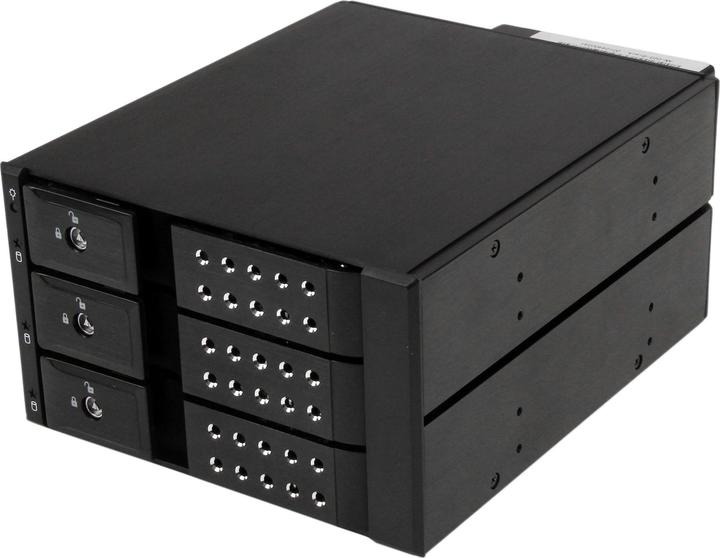 StarTech 3-fach 3,5 Zoll trägerloser SATA Festplatten Aluminium Wechselrahmen Backplane