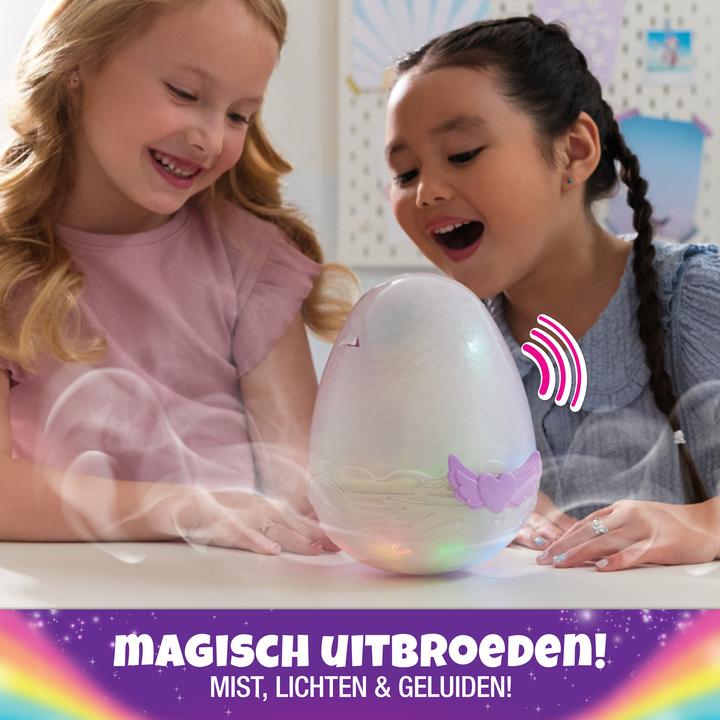 Actual product image Hatchimals Puffacorn Alive Secret Hatch