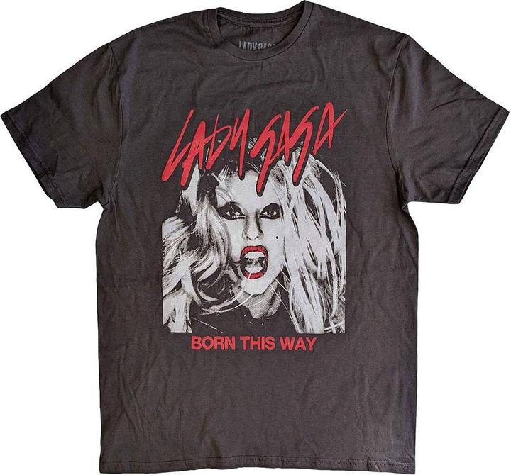 Produktbild Lady Gaga Born This Way TShirt (S, M, L, XL, XXL)