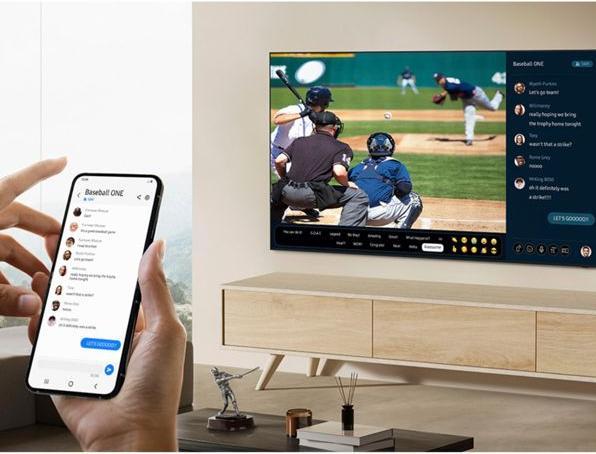 Image du produit Samsung SAMS GQ-65S90C OLED TCS SMA UHD 163 GQ65S90CATXZG (65", S90C, OLED, 4K)