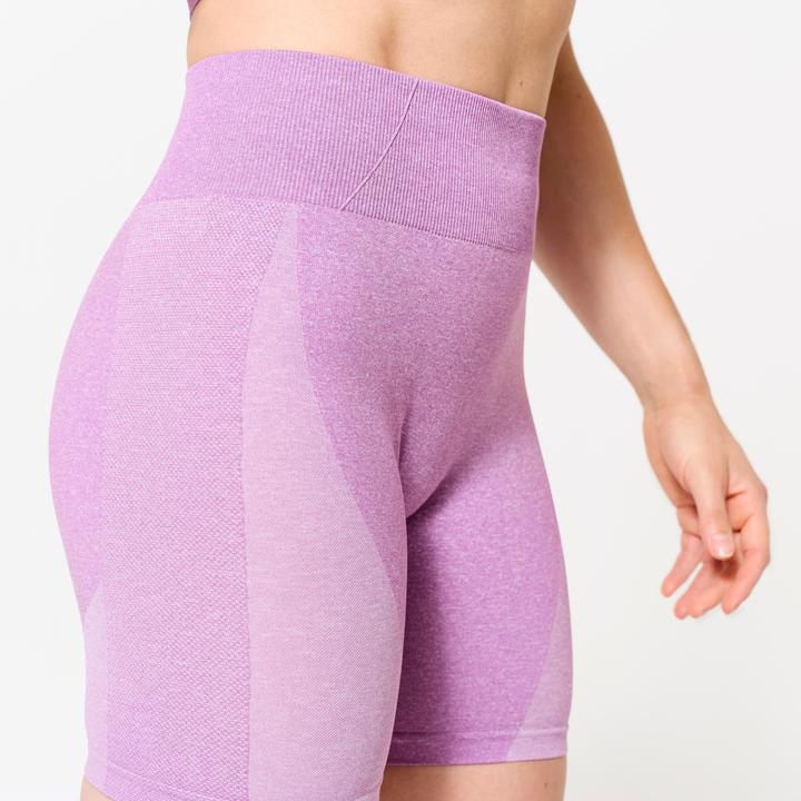 Produktbild Domyos Shorts nahtlos hoher Bund - rosa (L)
