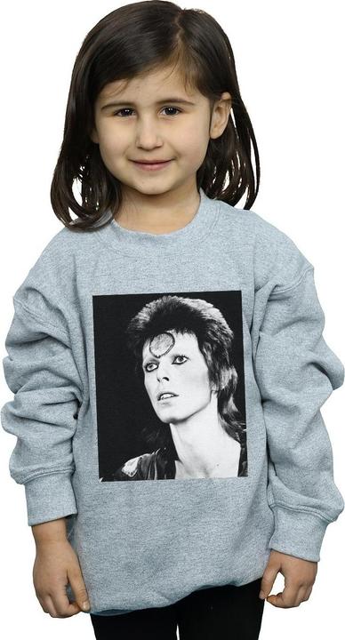 Produktbild David Bowie Ziggy Looking Sweatshirt Mädchen (116)