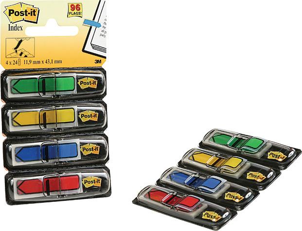 Actual product image Post-it Index arrows (0.5 x 7 x 12 cm)