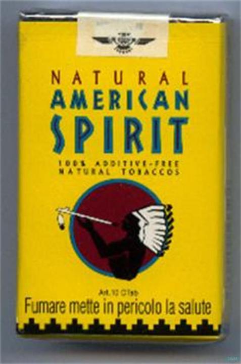 Immagine prodotto Natural American Spirit Scatola gialla (10 pz.)