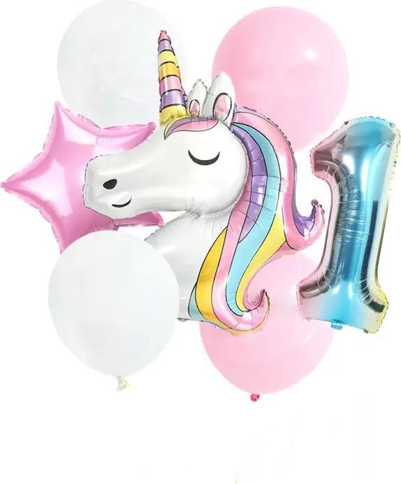 Actual product image Set de ballons - Licorne - 1 (7 x)