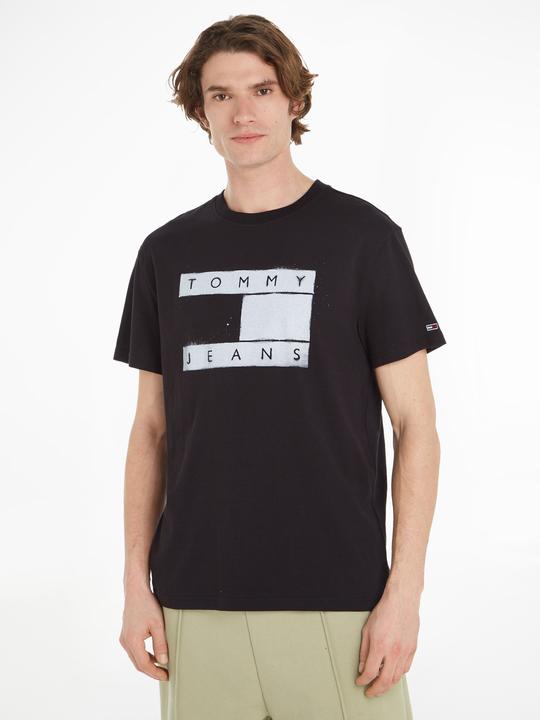 Actual product image Tommy Hilfiger T-Shirt noir (52)