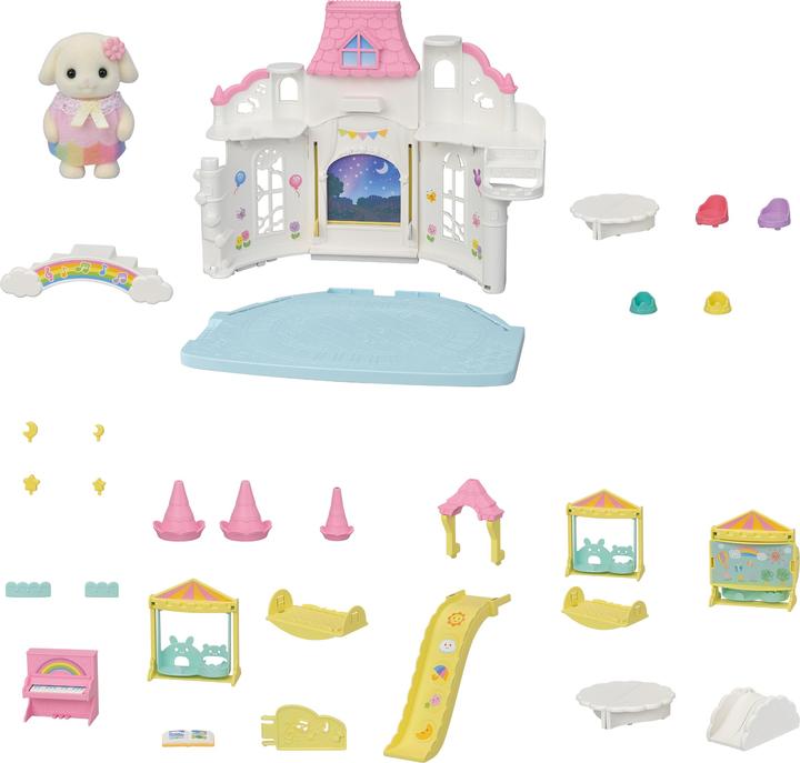 Actual product image Sylvanian Families Adventure kindergarten "Sonnenschloss"