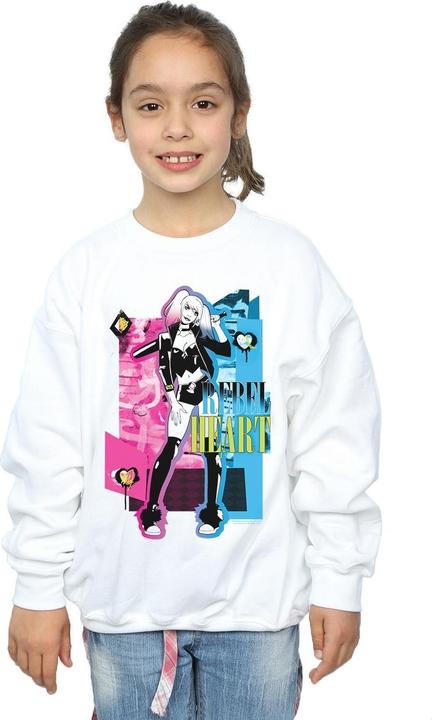 Immagine prodotto Harley Quinn Rebel Heart Felpa Ragazze (152, 158)