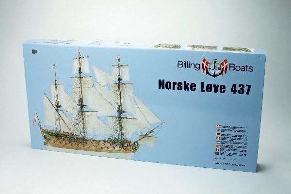 Produktbild Billing Boats Norske Løve 1:75 - Wooden hull - (428326)