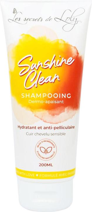 Les Secrets de Loly Sunshine Clean Shampooing (200 ml, Flüssiges Shampoo)