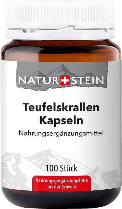 Produktbild Naturstein Teufelskrallen Kapseln 100Stk. (100 Stück, Kapseln, 149 g)