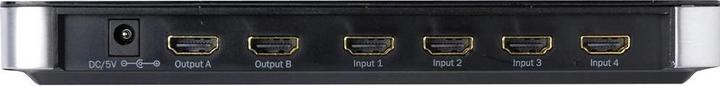 Produktbild Digitus DS-48300, Matrix HDMI Switch, 4 : 2 Port, bis 1080p