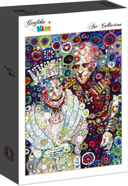 Immagine prodotto Grafika Kids Puzzle 204 pezzi Sally Rich - La Regina e il Principe Filippo (204 pezzi)