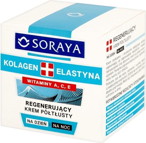 Produktbild Soraya Collagen & Elastin Regenerating Semi-Chured Cream On Day And Night 50Ml (50 ml, 24h Creme)