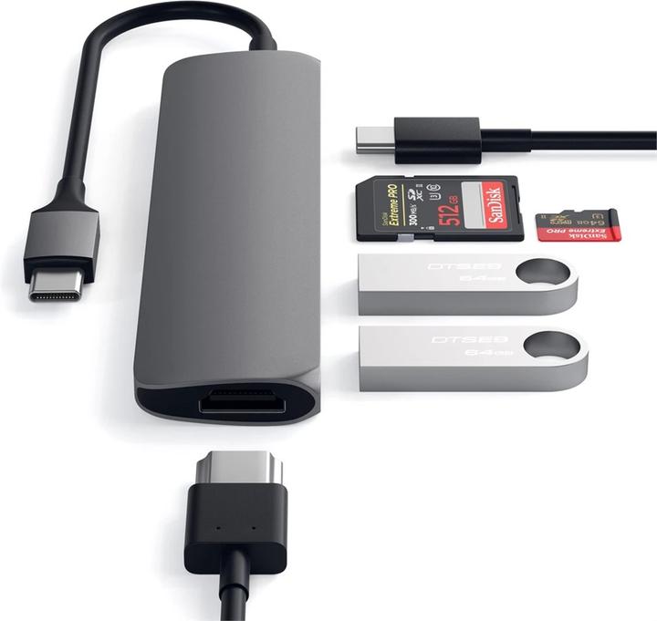 Image du produit Satechi ST-SCMA2M (USB-C, 6 Ports)