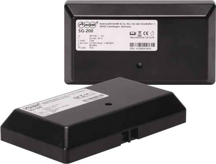 Actual product image Auerswald SG-200 Surge protection for All-IP connections VDSL and ADSL connections up to 100 Mbit without