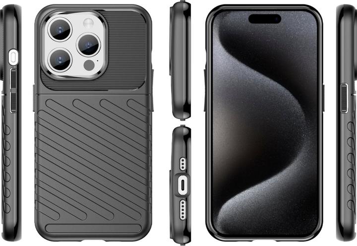 Immagine prodotto Screenguard Cover resistente agli urti per Apple iPhone 15 Pro Max SpaceCase (Apple iPhone 15 Pro Max)