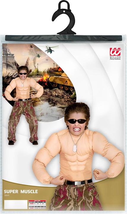 Produktbild Widmann Muskel Shirt - Sixpack (Kids) (116)