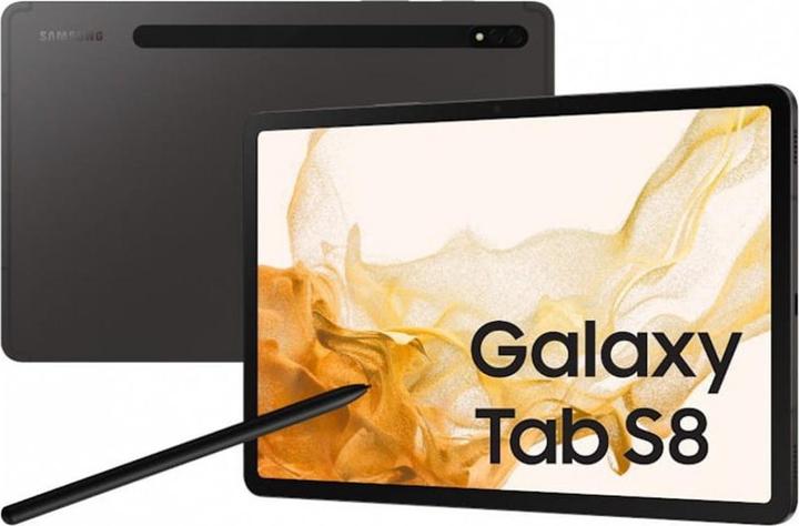 Actual product image Samsung Galaxy Tab S8 (WLAN only, 11", 256 GB, Graphites)