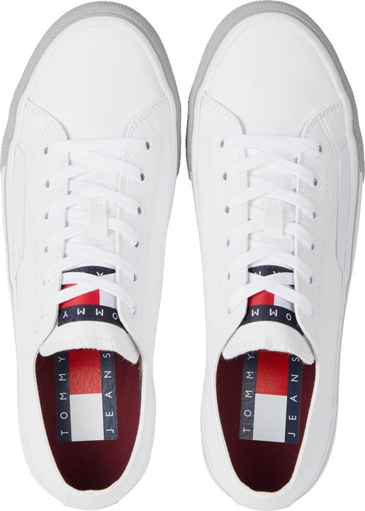 Actual product image Tommy Hilfiger Tommy Jeans Mens Leather Vulc - 55397 (44)